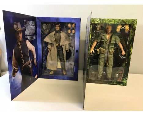 2 DC Direct 1/6 scale action figures "Jonah Hex & SGT ROCK. (UNCHECKED) 