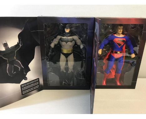 DC Direct Superman kingdom come missing parts, Together with Batman Justice 1/6 scale figure, Missing parts. both have boxes,