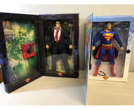 2 DC Direct "Superman" 1/6 scale action figures (unchecked) 