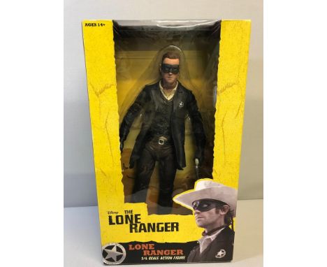NECA Lone Ranger 1/4 scale action figure with box 