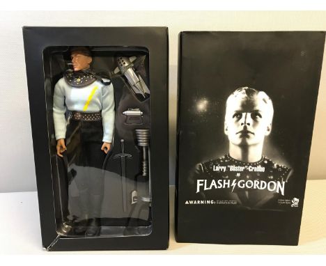 Larry "Buster Crabbie as Flash Gordon 1/6 scale action figure. Limited edition. with box and accessories 