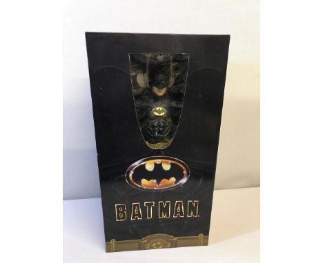NECA DC Batman 1989 Michael Keaton 1/4 scale action figure. Comes in box 