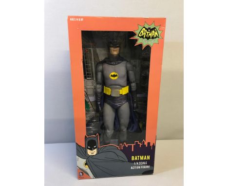 NECA Batman 66 Adam West 1/4 scale action figure. Comes with box (unchecked) 