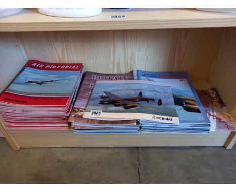 A quantity of RAF Brochures, yearbooks etc. Red Arrows, BBMF and vintage aircraft magazines including 1960s air craft picture