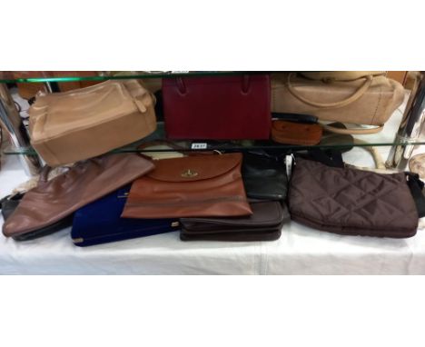 A good lot of handbags including many Vintage. Collect Only 