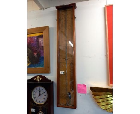 A Victorian Fitzroy barometer in poor condition, COLLECT ONLY.
