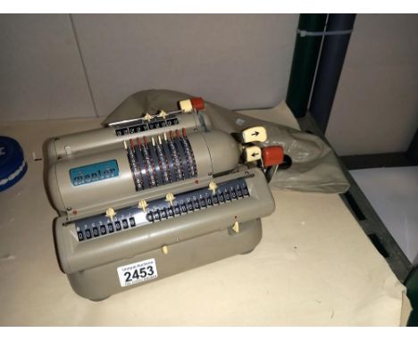 A vintage Mentor adding machine COLLECT ONLY