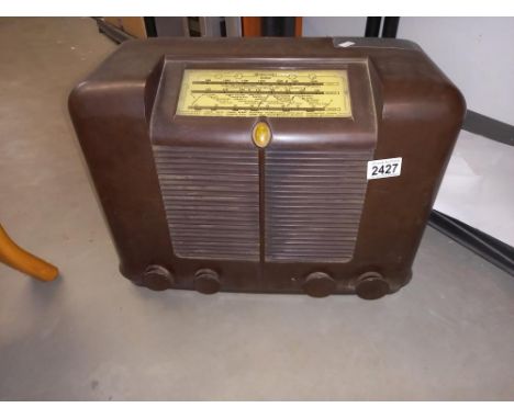 A vintage Bakelite Westminster radio, model CTA5350 COLLECT ONLY