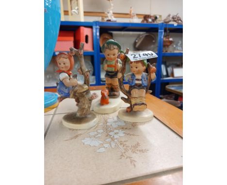 3 Goebel figures