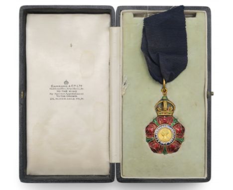 THE MOST EMINENT ORDER OF THE INDIAN EMPIRE, C.I.E. - A COMPANION'S NECK BADGEAwarded to Lieutenant-Colonel (Indian Medical S