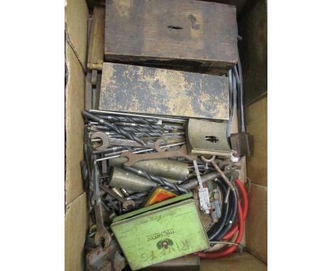 A selection of vintage engineers tools 