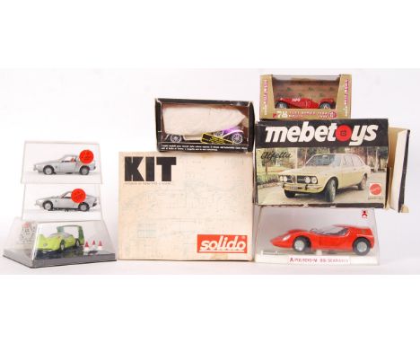 A good collection of assorted vintage boxed diecast - mostly of European origin. Comprising of; a Polistil Polytoys large sca