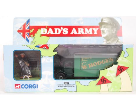 An original contemporary 1:36 scale Corgi Dad's Army 'Bedford O Series Van With Hand Painted Figure Of Hodges ' diecast model