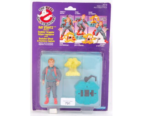An original vintage 1980's Kenner made Real Ghostbusters carded action figure. ' Ray Stantz with Grabbin' Grappler .' Carded,