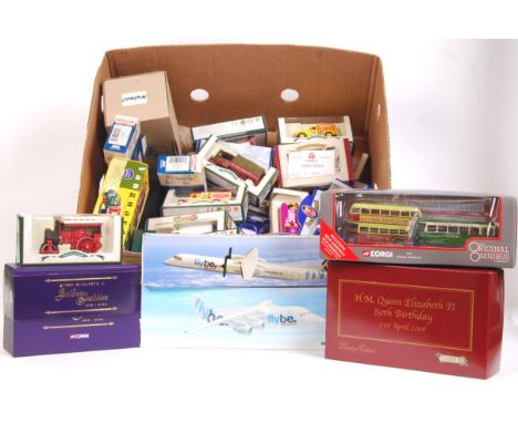 A good collection of assorted boxed diecast. Largely Lledo Days Gone (some limited edition or special issue), but also some F