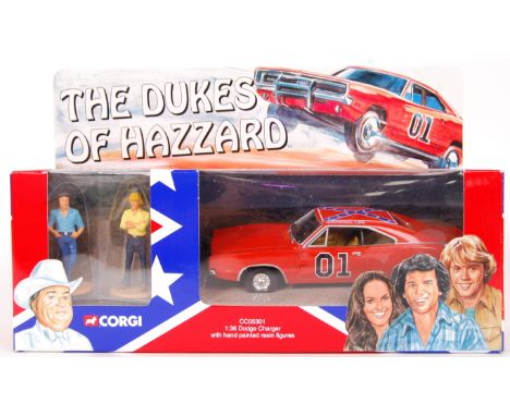 An original contemporary 1:36 scale Corgi The Dukes Of Hazzard ' Dodge Charger ' 'with hand painted figures' diecast model se