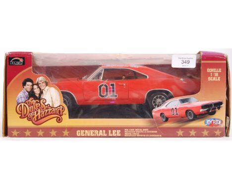 An original Joyride ERTL Dukes Of Hazzard General Lee 1:18 scale diecast model. Appears mint and unused, within the original 