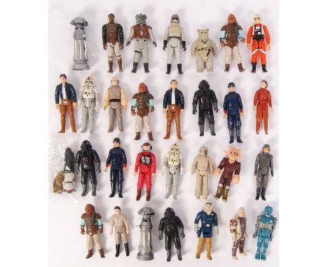 A collection of 29x original vintage Star Wars Kenner / Palitoy action figures. All loose. To include; Han Solo, Ewoks, Leia,
