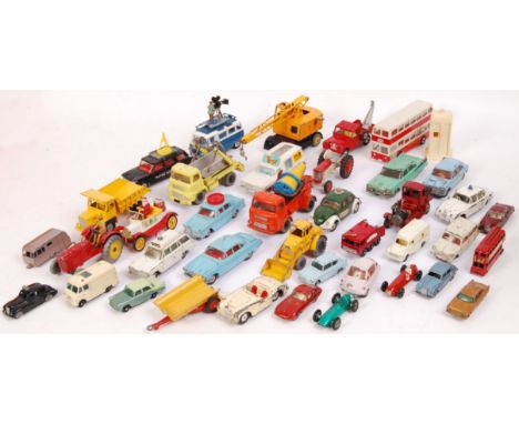 A large collection of original vintage loose Corgi & Dinky diecast (some Lesney), comprising of; Dinky 191, Dinky 966, a Corg