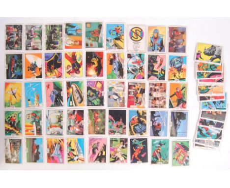 A complete set of vintage Captain Scarlet &amp; The Mysterons Anglo Confectionery bubblegum cards. Each card showing a differ