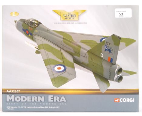 A Corgi Aviation Archive 1:76 scale diecast model AA32307 BAC Lightning F3. From the ' Modern Era ' series. Mint, boxed, as n