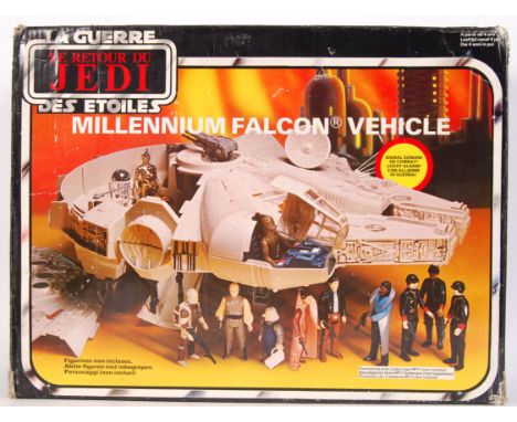 An original vintage Star Wars Palitoy made ' Millennium Falcon Vehicle ' action figure playset. Largely in very good conditio