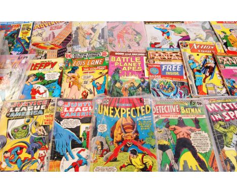 A good collection of vintage mostly 1960's DC Comics Comic Books. Various issues, and years, to include; House of Secrets 46,
