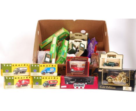 A good collection of assorted boxed diecast models. All appear unused and mint, within the original boxes. Mostly advertising