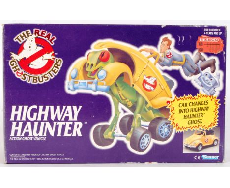 An original vintage Kenner made The Real Ghostbusters 1980's action figure vehicle ' Highway Haunter ' Complete with engine g