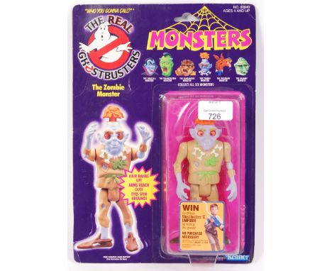 An original vintage 1980's Kenner made The Real Ghostbusters ' Monsters ' series Zombie Monster action figure. Carded, unopen