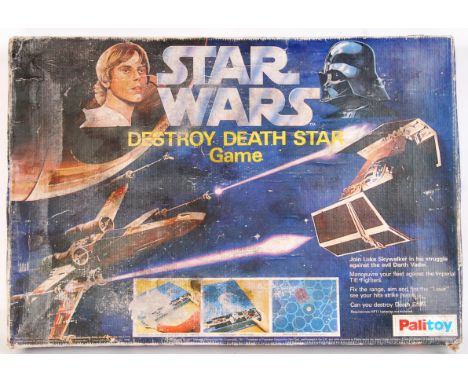 An original vintage rare Star Wars ' Destroy Death Star Game .' Made by Palitoy. Rarest of the Star Wars games. Appears to be