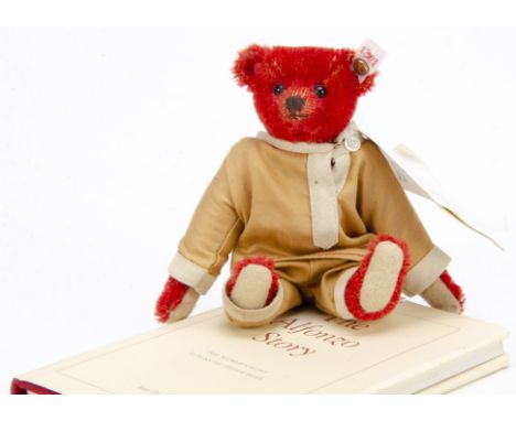 A Steiff limited edition Pocket Alfonzo  2012,  for Teddy Bears of Witney, 214 of 1908 (no box or certificate); and The Alfon