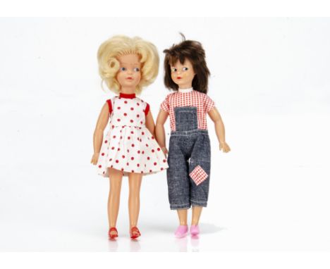 A Pedigree Canterbury Patch circa 1971,  with blonde hair, back of head stamped Made in England and dress from Red Ridinghood