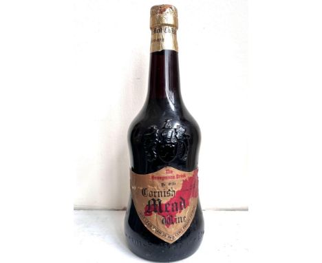 VINTAGE BOTTLE OF CORNISH MEAD WINE

 