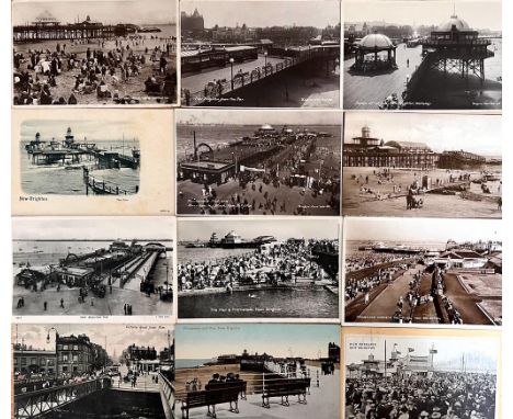 TWENTY-FOUR POSTCARDS, EARLY TO MID 20th CENTURY, MAINLY NEW BRIGHTON, SOME R P

 