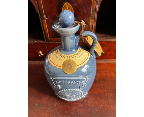FLAGON OF KINGS RANSOM SCOTCH WHISKY, WITH ORIGINAL BOX

 