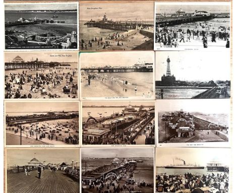 TWENTY-FOUR POSTCARDS, EARLY TO MID 20th CENTURY, MAINLY NEW BRIGHTON, SOME R P

 