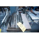 Lot Of Drill Bits w/ 24'' x 18'' Starrett Surface Plate