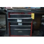 60" x 32" x 37" Workstation w/ HP Computer Equipment & Husky Tool Box, including Misc tools