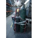 Heavy Duty Mobile Torch Set w/ Tanks & Gun