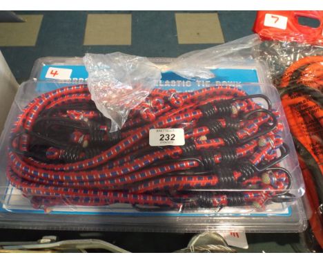 Two Packs of Elastic Tie Downs (item 4, plus VAT)
