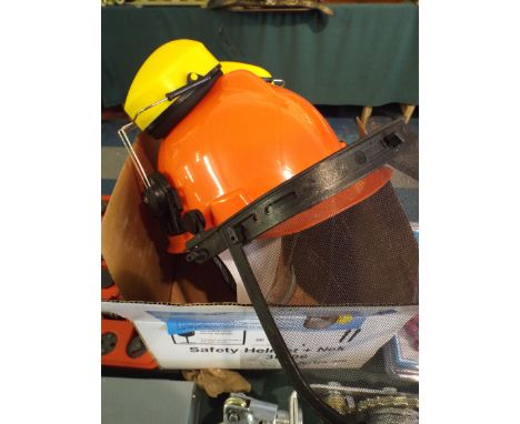 A Safety Helmet Set (item 16, plus VAT)