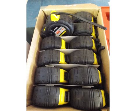 A Box Containing Twelve New Tape Measures (item 23, plus VAT)

