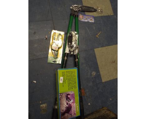 A Collection of Garden Tools to include Edger, Telescopic Lopper etc (item 17, plus VAT)