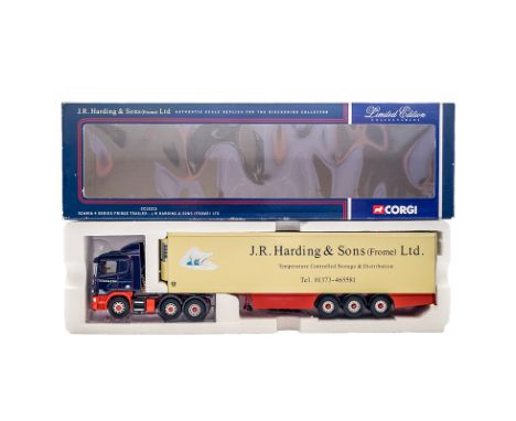 Corgi  J R Harding & Sons (Frome) Ltd Scania 4-Series Reefer Trailer