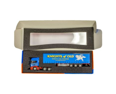 Tekno  Knights Of Old Scania R-Series Curtianside Trailer