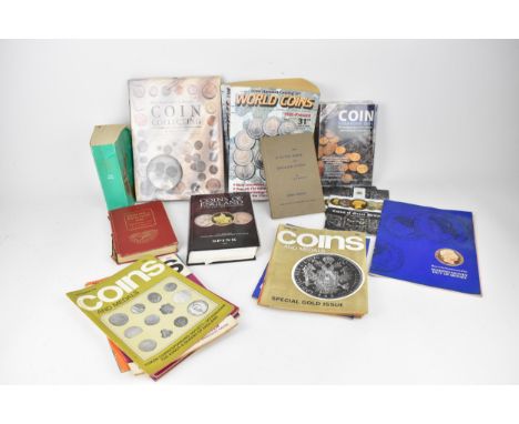 Books - A selection of Numismatics/coin reference books to include Coins of England and the United Kingdom Spink 2012, 31st E