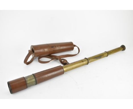 WWII - a British Army Scout Regiment telescope inscribed Tele Set Regts MII, HCR Son Ltd 05126 GA No 19506, above ordnance ar