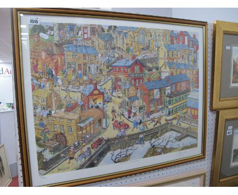 Joe Scarborough, 'School Days at Malin Bridge', limited edition colour print of 500, signed lower right margin, 45.5 x 60cm.