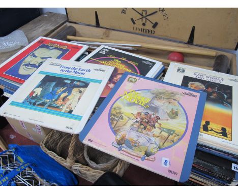 Video Disc Collection, Horror, films and music themed, to include The Grateful Dead, Roxy Music, Elton John, Michael Jackson,